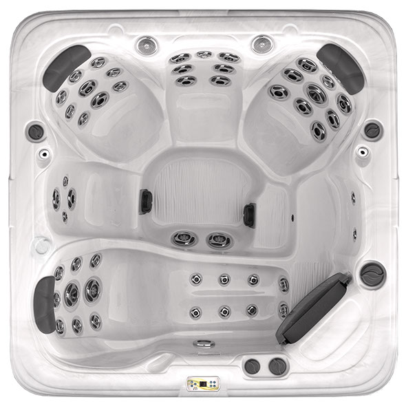 Inside View of 6 Seater Hot Tub