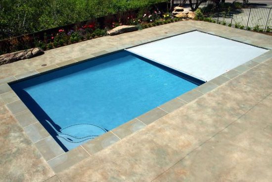 Automatic Pool Cover Over Inground Pool