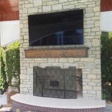 Outdoor Fireplace