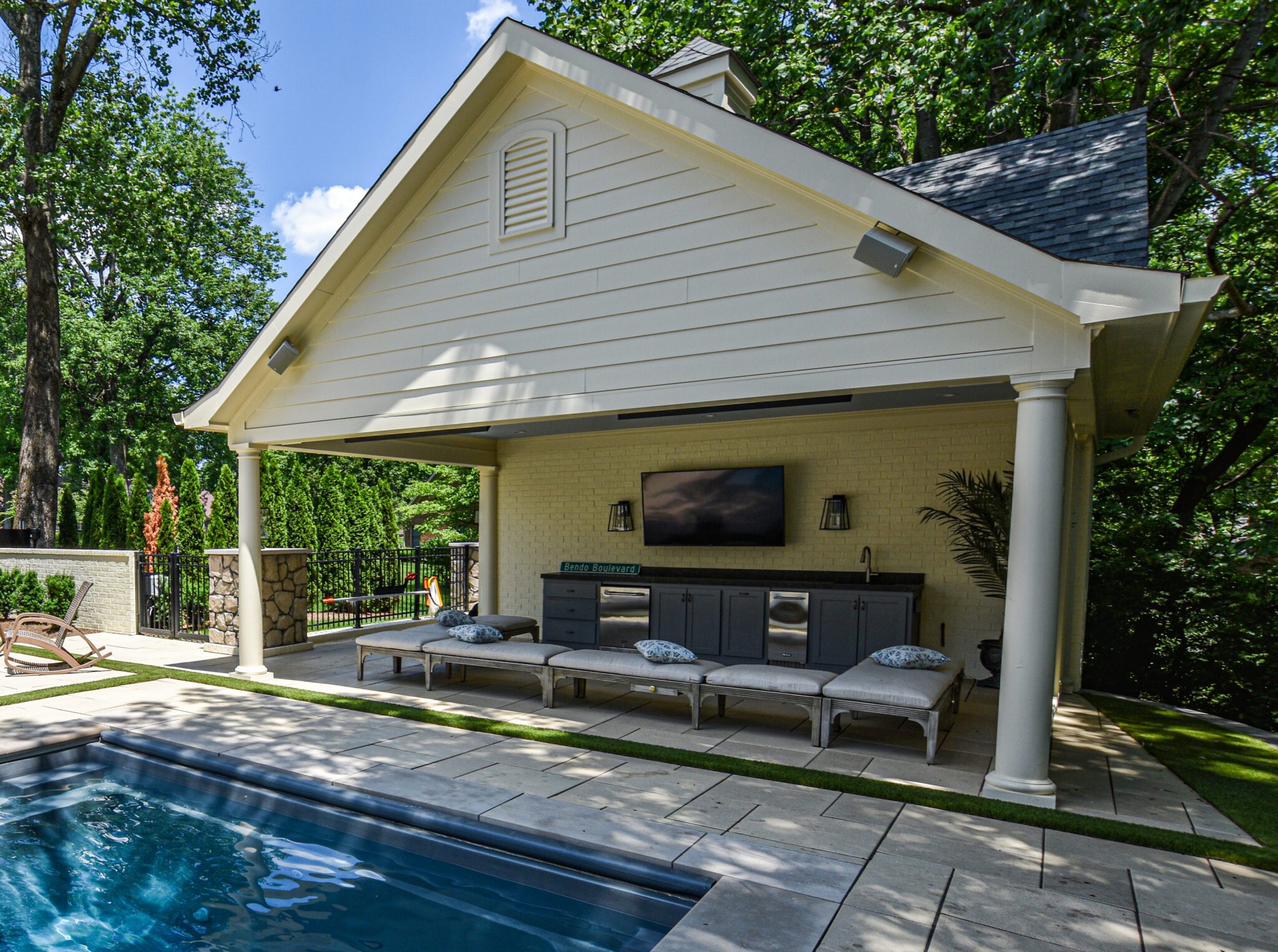 Pool Houses Built in Louisville, KY Derby City Pools