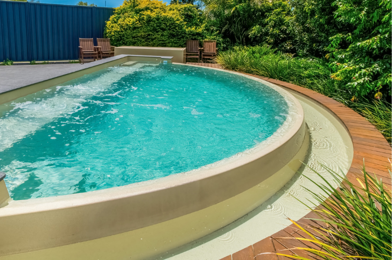Glimmer Pool How the Glimmer Pool looks installed